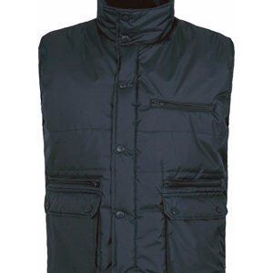 gilet imbottito oxford